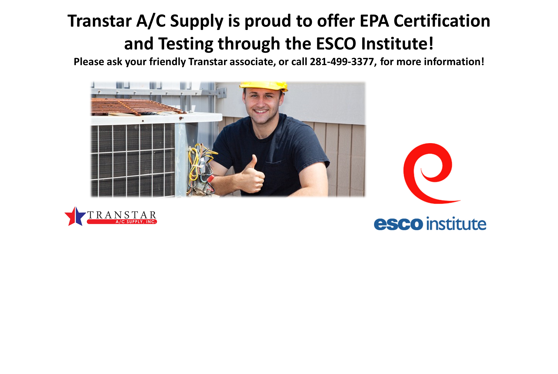 transtar ac supply banner